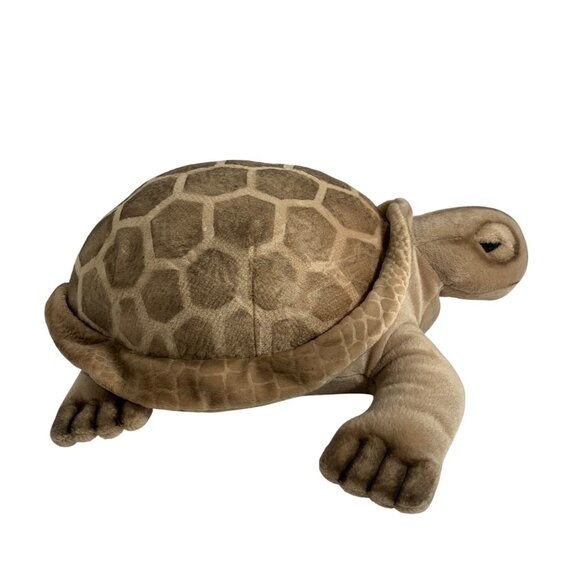 1996 Aurora Prestige Handcrafted Plush Turtle 16" Collectible Stuffed Animal - Picture 10 of 11